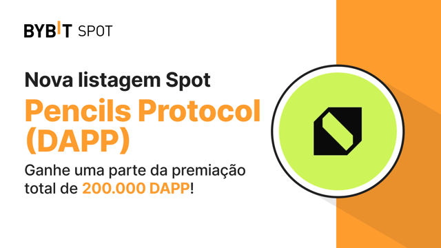 Nova listagem: DAPP/USDT - Ganhe uma parte do prêmio de 200.000 DAPP